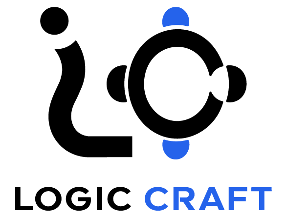 로직크래프트 LogicCraft 로고